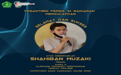 Meraih Juara Ke-3 KSMO Bidang Geografi Terintegrasi Tingkat Provinsi Jawa Barat