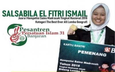 Menjuarai KSM Nasional Bidang Geografi di Bengkulu